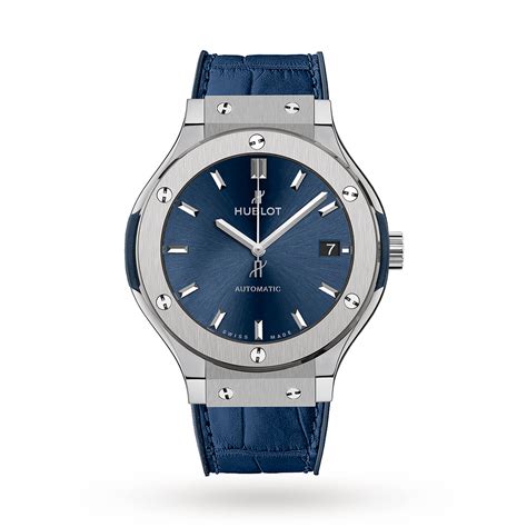 hublot classic fusion blue 38mm|hublot classic fusion titanium price.